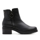 BOTINES DE PIEL NEGRA CON CREMALLERA GINGER PORRONET - Querol online