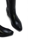 BOTAS COWBOY DE PIEL NEGRA CON CREMALLERA HELGA PORRONET - Querol online