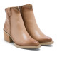 BOTINES COWBOY DE PIEL CAMEL CON CREMALLERA HADRIA PORRONET - Querol online