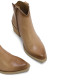 BOTINES COWBOY DE PIEL CAMEL CON CREMALLERA HADRIA PORRONET - Querol online