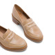 MOCASINES DE PIEL CAMEL GALIA PORRONET - Querol online