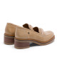 MOCASINES DE PIEL CAMEL GALIA PORRONET - Querol online