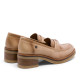 MOCASINES DE PIEL CAMEL GARAZI PORRONET - Querol online