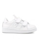 Zapatillas deporte Garvalin 231750 blancas con doble velcro - Querol online