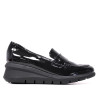Mocassí Redlove Rebeca de xarol negre amb plataforma