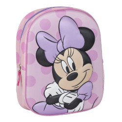 Mochilas Cerda 3D Minnie con rejilla lateral