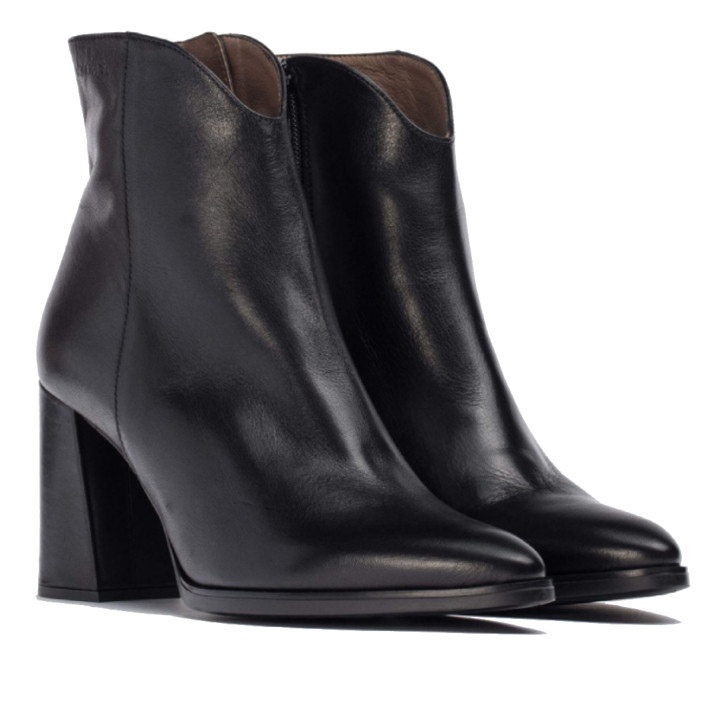 BOTINES NARA NEGROS NEGRO WONDERS - Querol online