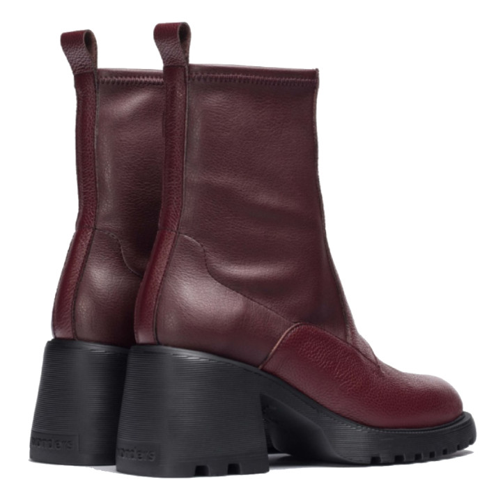 BOTIN KID BURDEOS ROJO WONDERS - Querol online