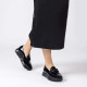 MOCASINES ROSE NEGROS NEGRO WONDERS - Querol online