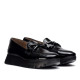 MOCASINES ROSE NEGROS NEGRO WONDERS - Querol online