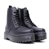Botines plataforma Owel de estilo militar con cordones