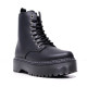 Botines plataforma Owel de estilo militar con cordones - Querol online