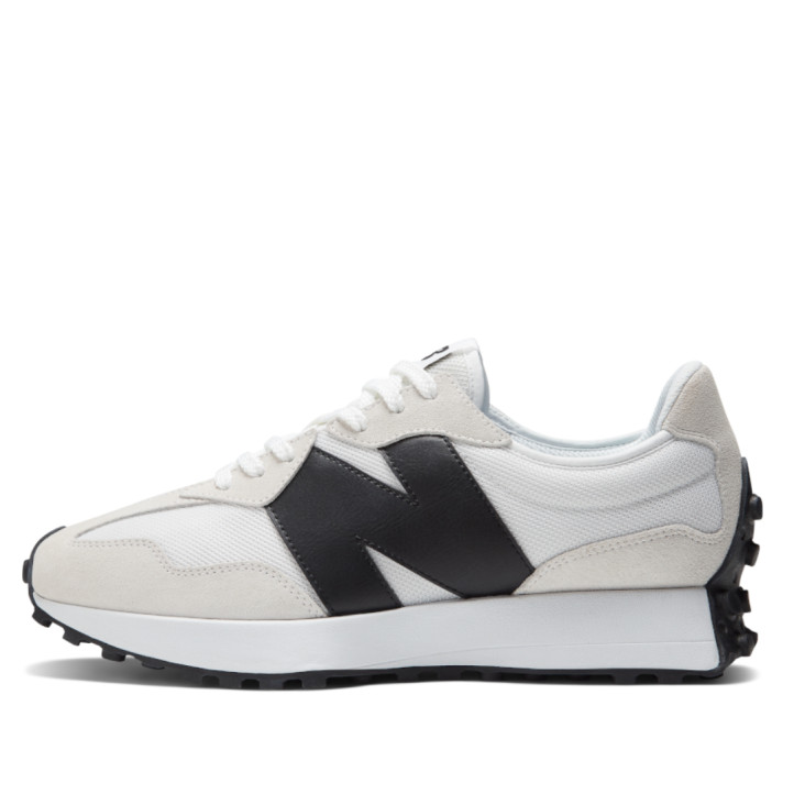 Sabatilles New Balance 327 blanques amb negre per a home - Querol online