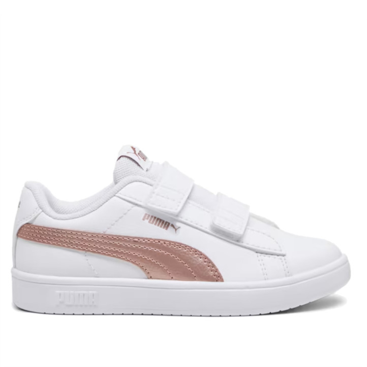 Zapatillas deporte Puma Rickie Classic blancas y metalizado - Querol online