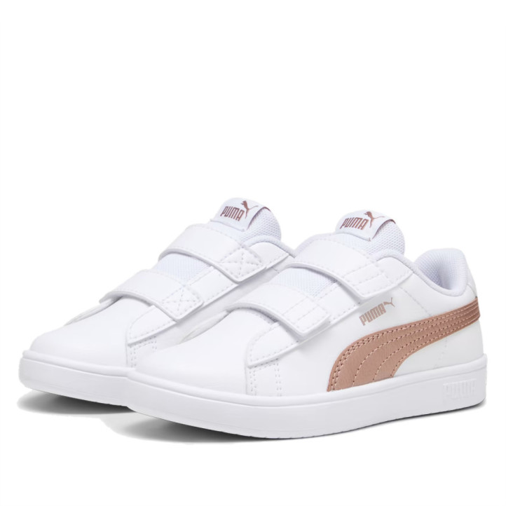 Zapatillas deporte Puma Rickie Classic blancas y metalizado - Querol online