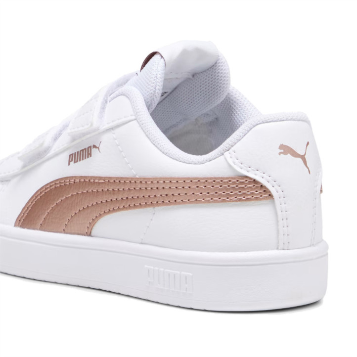 Zapatillas deporte Puma Rickie Classic blancas y metalizado - Querol online