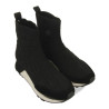 Zapatillas altas Gioseppo tipo calcetín negras holev