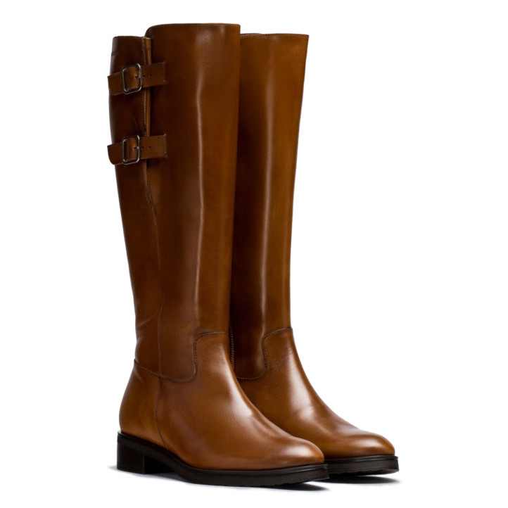 BOTA DOUBLE CUERO MARRON WONDERS - Querol online