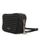 Bolso Gioseppo estilo bandolera en negro con tachuelas absam - Querol online