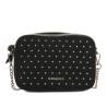Bolso Gioseppo estilo bandolera en negro con tachuelas absam
