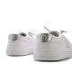 Zapatillas urban Mustang aria blancas con panel trasero plateado - Querol online