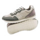 Zapatillas urban Mustang joggo classic grises con paneles grises y lilas - Querol online