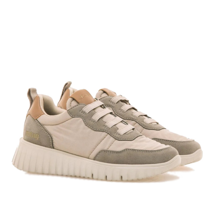 Zapatillas urban Mustang serene arena con cordones elásticos - Querol online