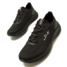 Zapatillas deportivas Mustang somo negras con cordones al tono