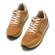 Zapatillas deportivas Mustang joggo classic mostaza con paneles en blaco y kaki - Querol online