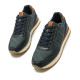 Zapatillas deportivas Mustang porland classic azul marino con detalles marrones - Querol online