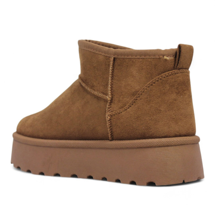 Botas australianas Querol Cozy Platform marrones - Querol online