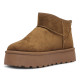 Botes australianes Querol Cozy Platform marrons - Querol online