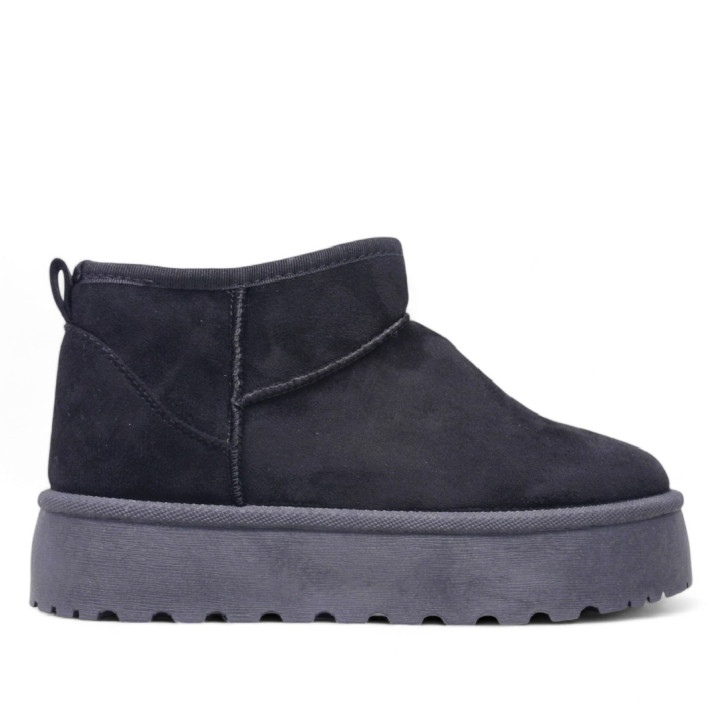 Botas australianas Querol Cozy Platform negros - Querol online