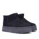 Botas australianas Querol Cozy Platform negros - Querol online