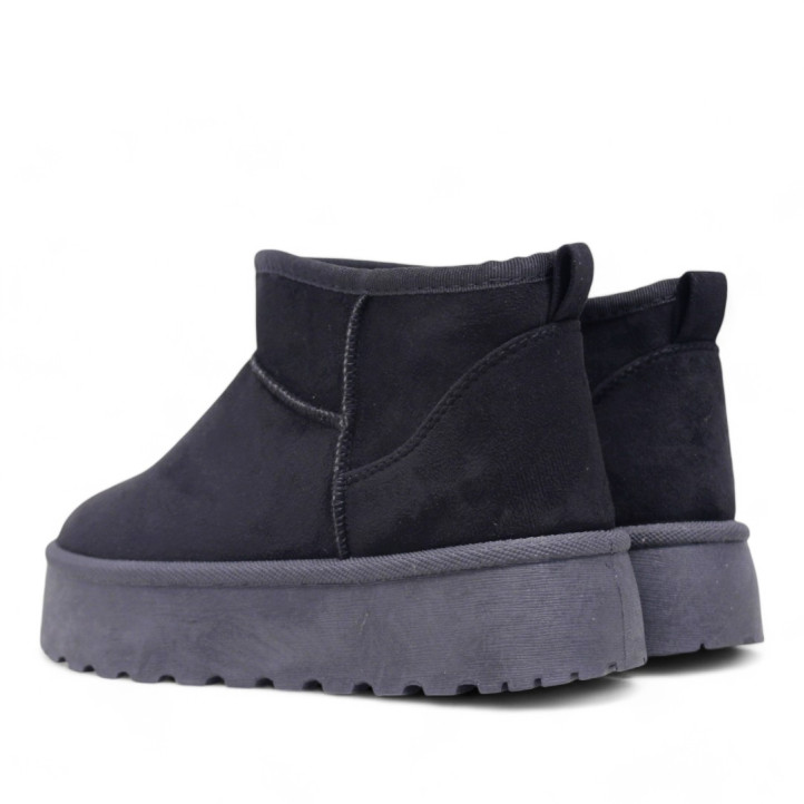 Botas australianas Querol Cozy Platform negros - Querol online