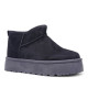 Botas australianas Querol Cozy Platform negros - Querol online