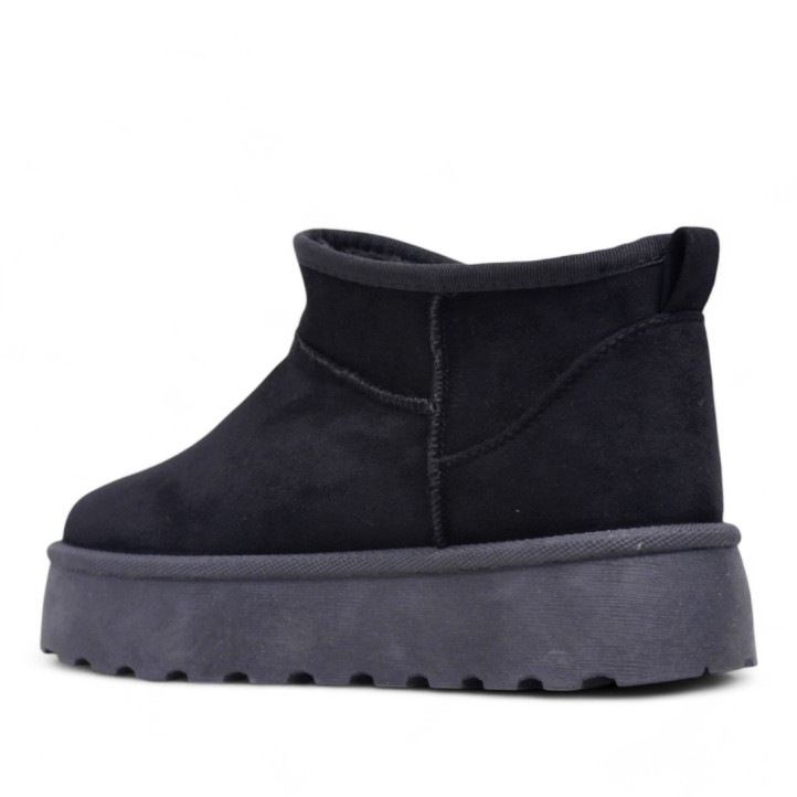 Botas australianas Querol Cozy Platform negros - Querol online