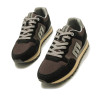 Zapatillas deportivas Mustang joggo track negras con detalles grises y cordones al tono