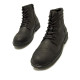 Botines Mustang daris negras con cordones y cremallera - Querol online