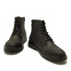 Botines Mustang daris negras con cordones y cremallera - Querol online