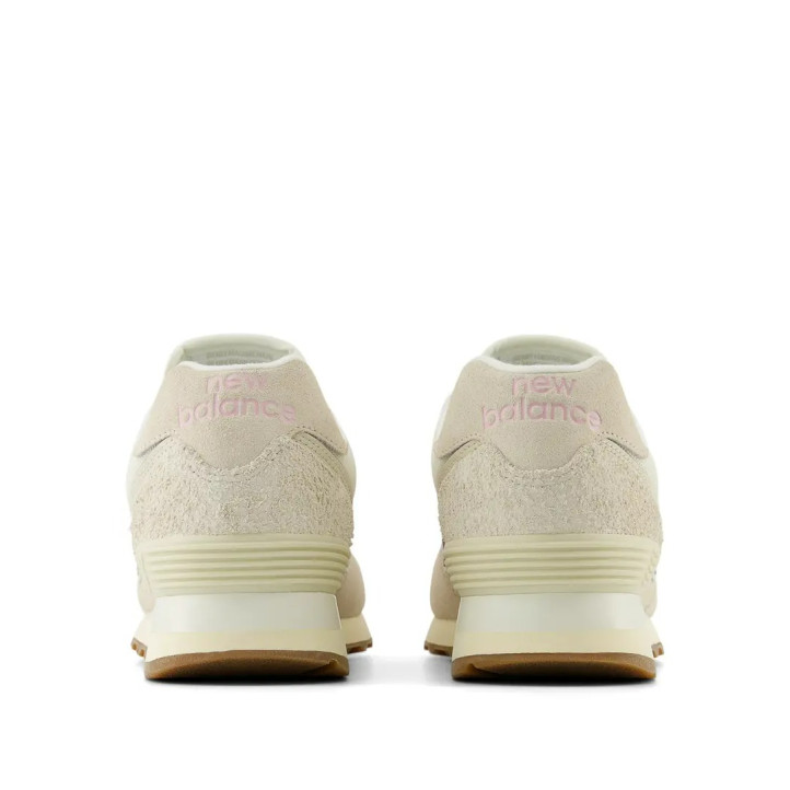 Sabatilles urban New Balance 574 linen con mid century pink y sea salt - Querol online