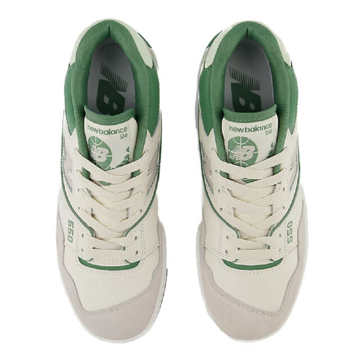 Sabatilles urban New Balance 550 linen con natural mint y mallard green - Querol online