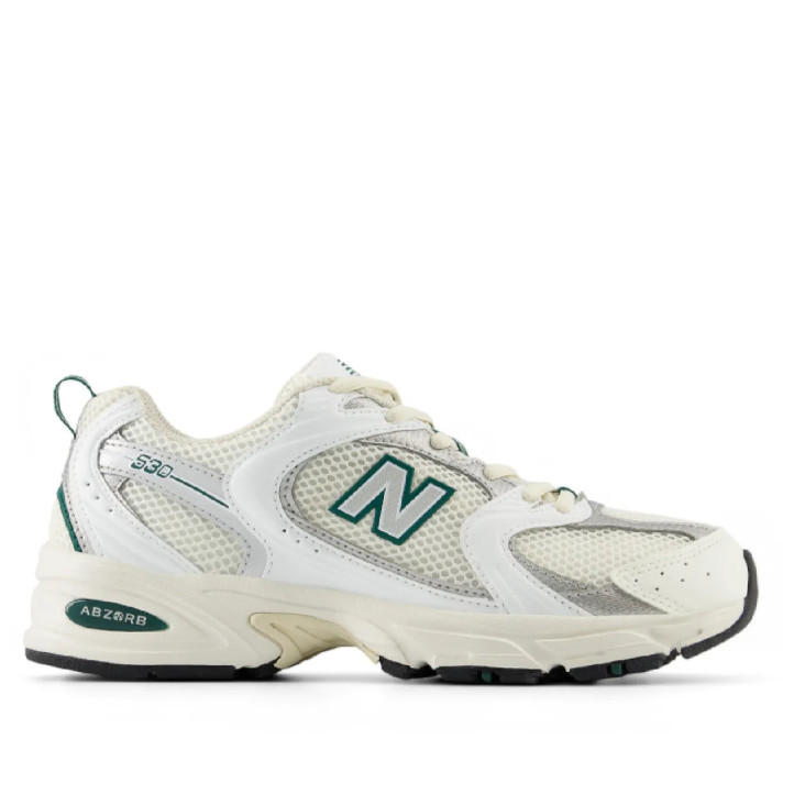 Sabatilles urban New Balance 530 sea salt con white y marsh green - Querol online