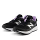 Zapatillas deporte New Balance 570v3 negras con interior lila - Querol online