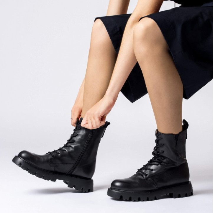 BOTINES CAMILA NEGROS NEGRO WONDERS - Querol online