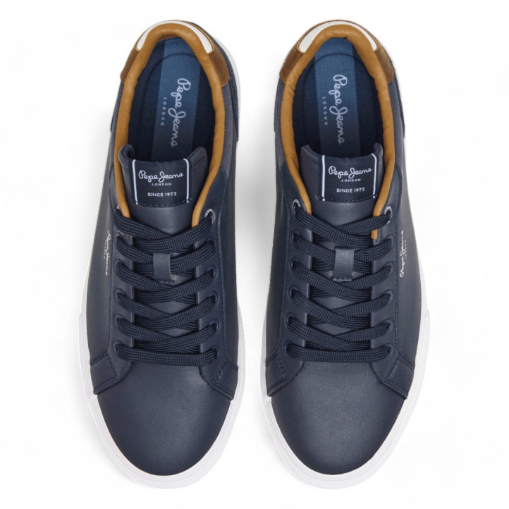 Zapatos sport Pepe Jeans azules kenton court - Querol online