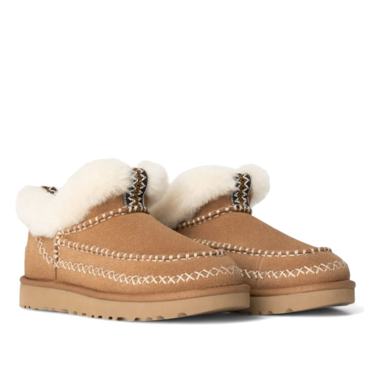 Botas UGG Classic Ultra Mini Alpine color chestnut - Querol online