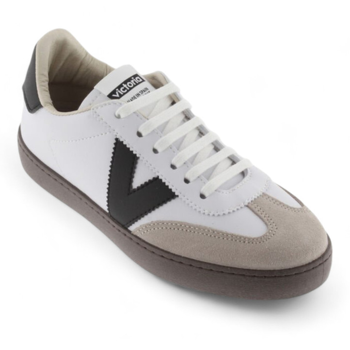 Zapatillas urban Victoria berlín ciclista con suela marrón - Querol online