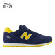 Sabatilles esport New Balance 373 hook & loop blaves amb detalls grocs - Querol online