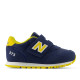 Zapatillas deporte New Balance 373 hook & loop azules con detalles amarillos - Querol online